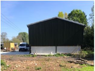 Storage building in Green Belt